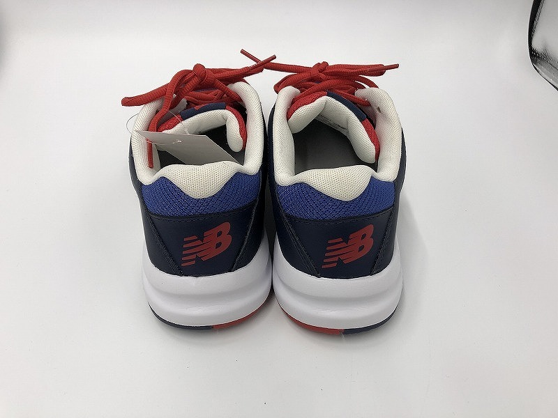 ニューバランス new balance 【Polo RALP LAUREN】スニーカー 赤系 ネイビー系 MC 696 PL 3_画像2