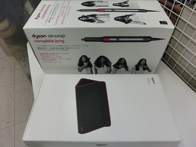 期間限定セール ダイソン dyson ヘアスタイラー Dyson Airwrap Complete Long ニッケル/フューシャ HS01COMPLGFN_画像1