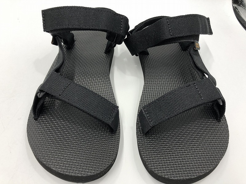 【未使用】 テバ Teva ORIGINAL UNIVERSAL - URBAN ストラップサンダル 25cm ブラック 1004010_画像1