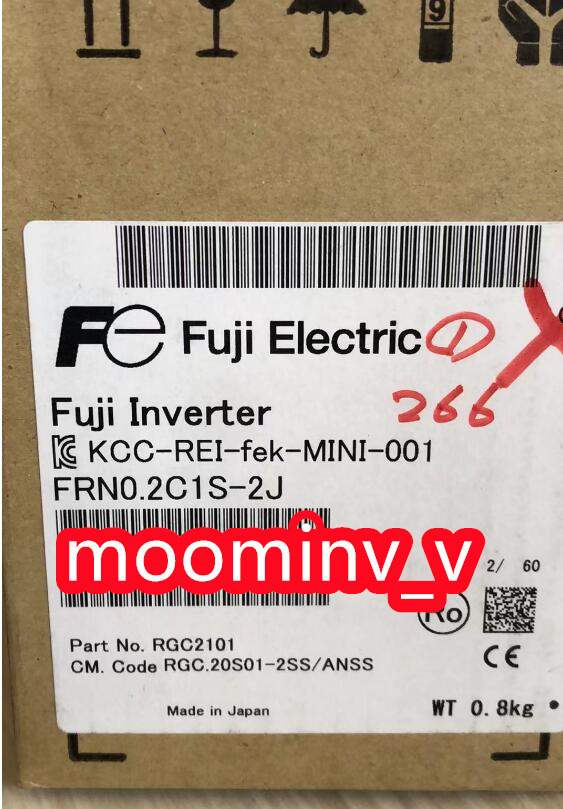 新品★FUJI/富士電機 FRN0.2C1S-2J インバーター保証6ヶ月_画像1