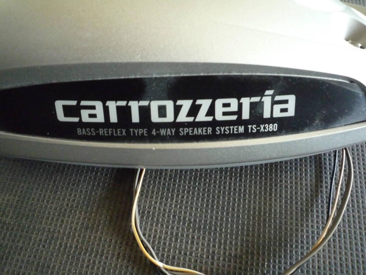 carrozzeria カロッツェリア　Pioneer　パイオニア　置型　スピーカー　TS-X380_画像2