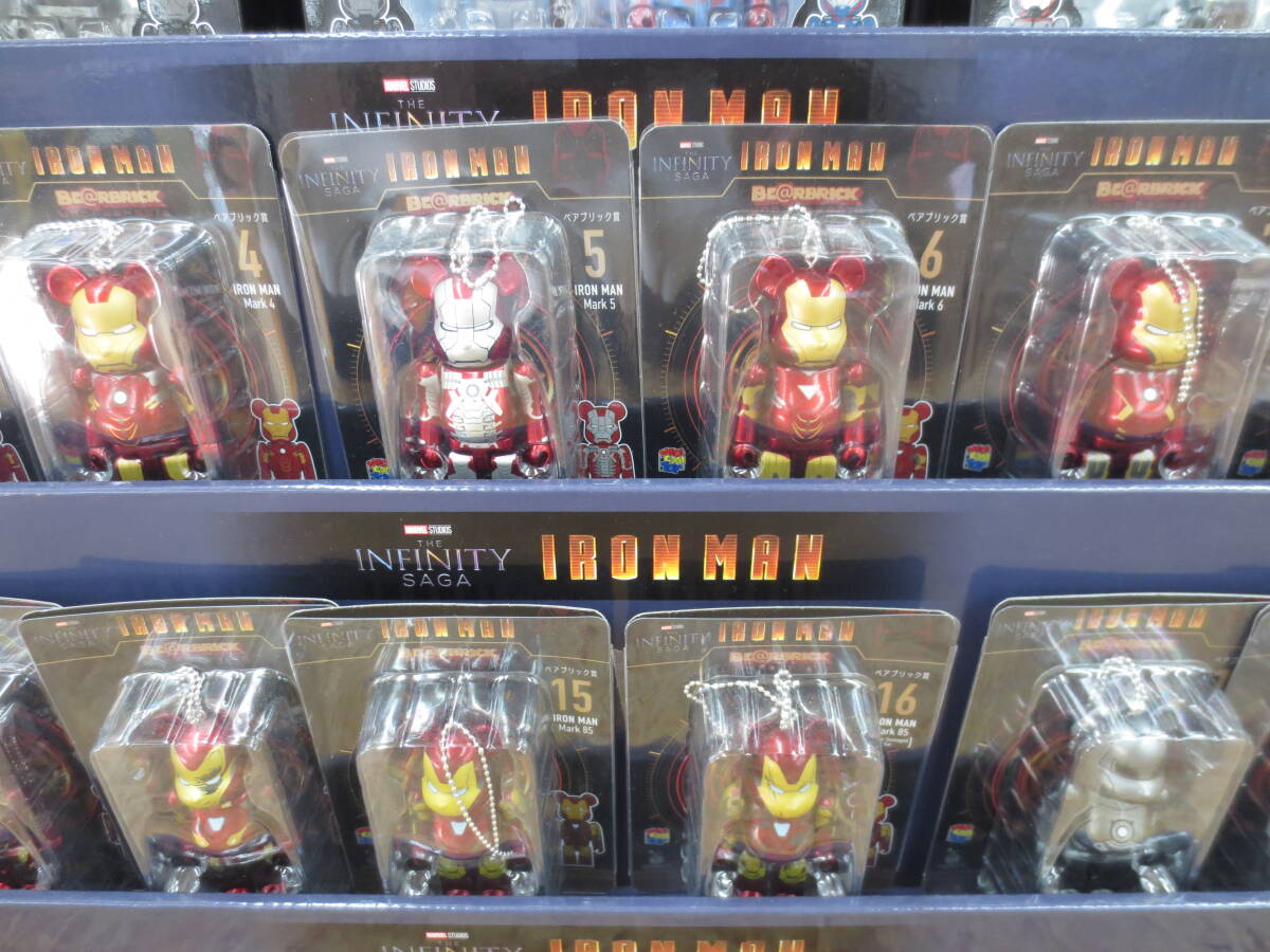 101-G④275 MARVEL Infinity SAGA『IRON MAN』 Happyくじ「BE@RBRICK」 アイアンマン ベアブリック 全27種 コンプリートセットの画像7