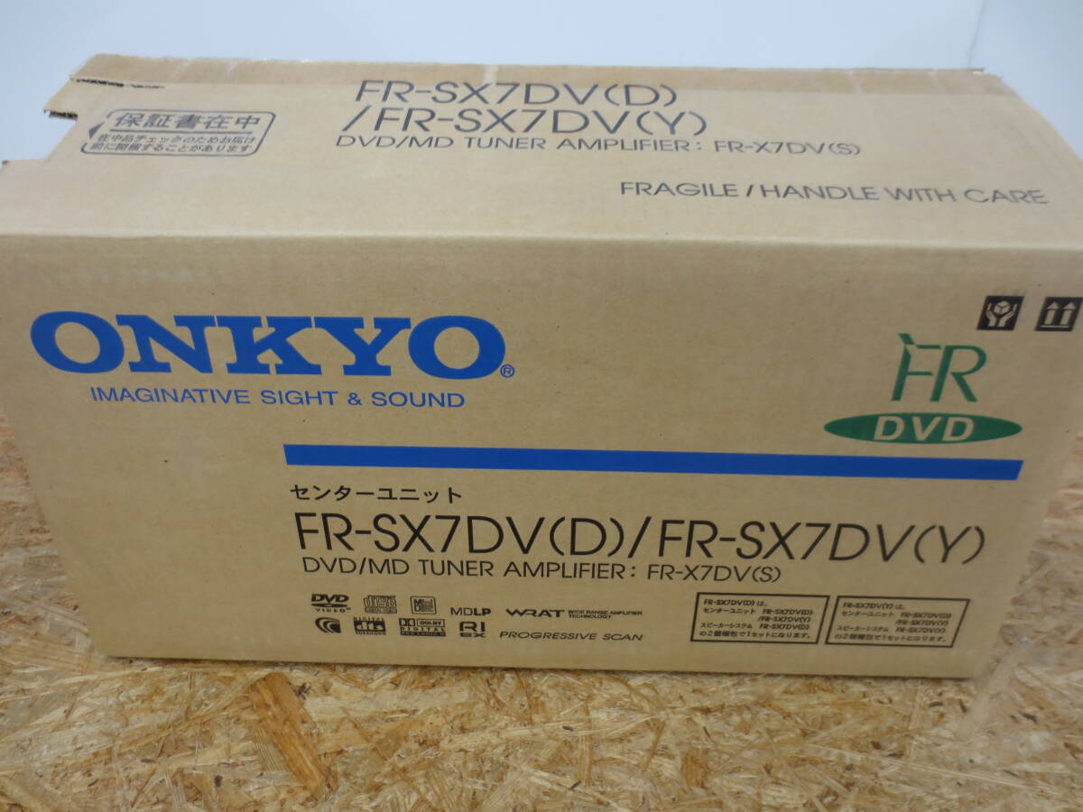 160-D④472 ONKYO FR-SX7DV 動作未確認 オンキョー センターユニット