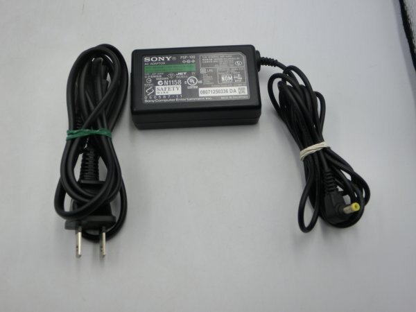【中古現状品・動作確認済】SONY/ソニー ポータブルゲーム機 PSP3000 モンハンモデル ACコードあり バッテリー無しZA3B-T60-4MA492の画像7