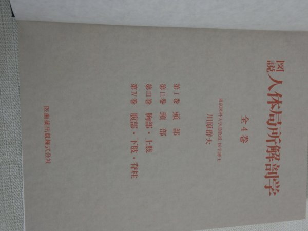 【中古現状品】 図説 人体局所解剖学 頸部 川原群大 医歯薬出版株式会社 医学 専門書 1FA1-T100-4MA474_画像5