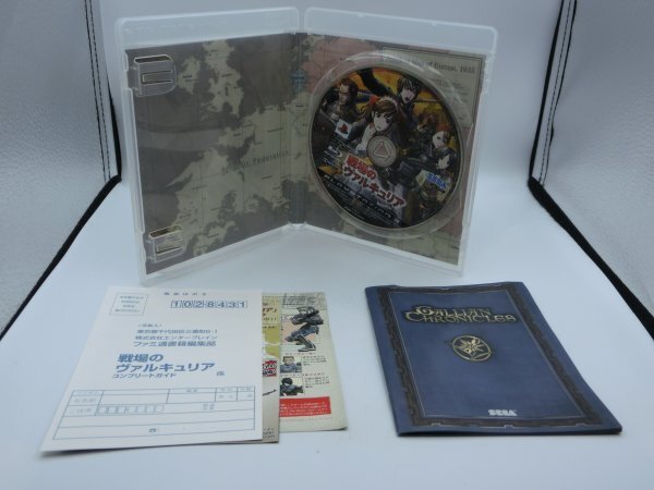 【中古現状品】 PS3ソフト 戦場のヴァルキュリア PlayStation3 the Best 取説付き GA1A-CP-4MA631_画像3