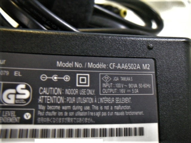 *Panasonic Let\'s note for! original adaptor ×10 piece set!CF-AA6502A M2!(E-632)[80 size ]*