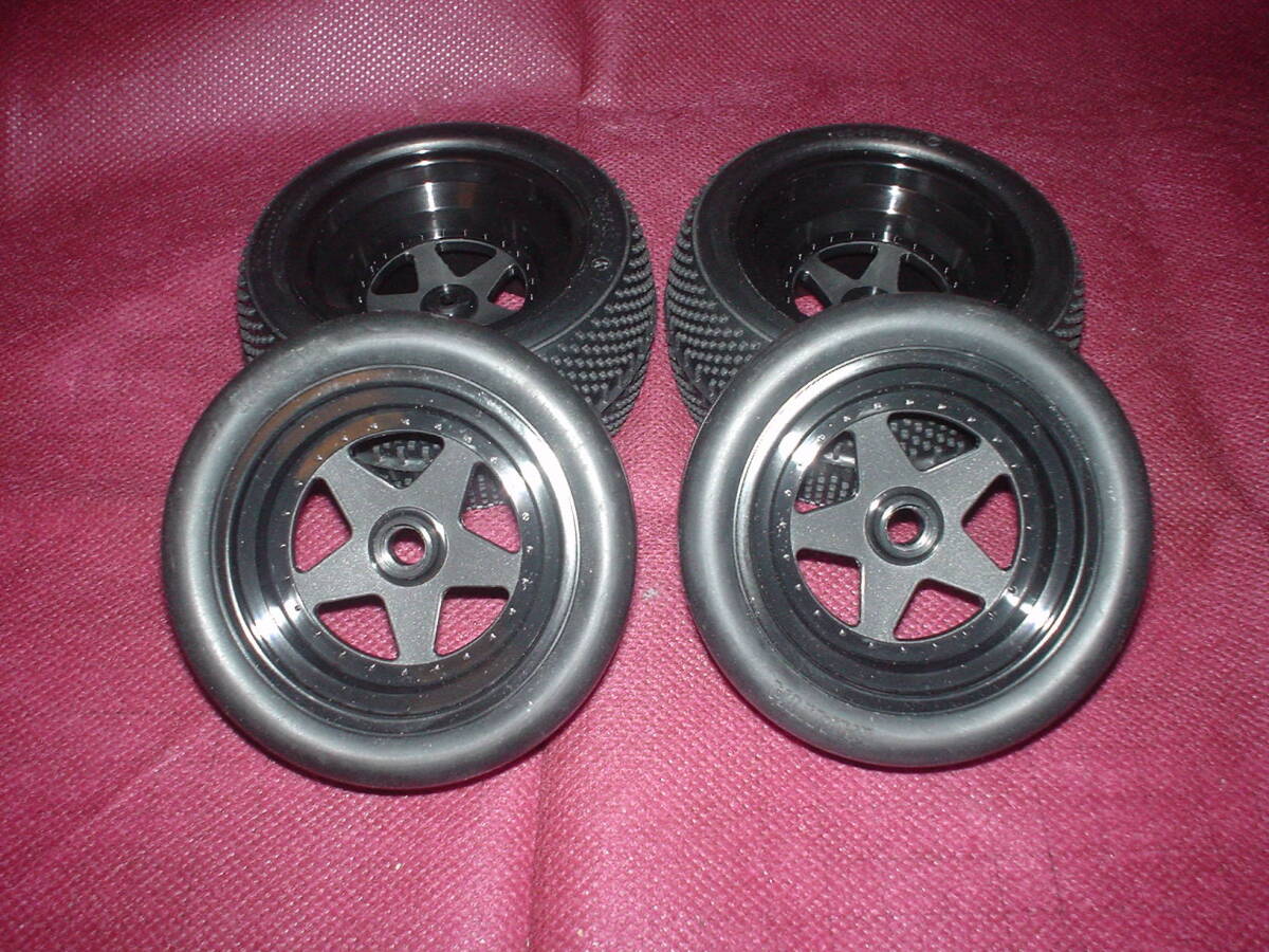京商 2.2インチホイール タミヤタイヤ付 2WDバギー 京商 2.2インチホイール タミヤタイヤ付 2WDバギー