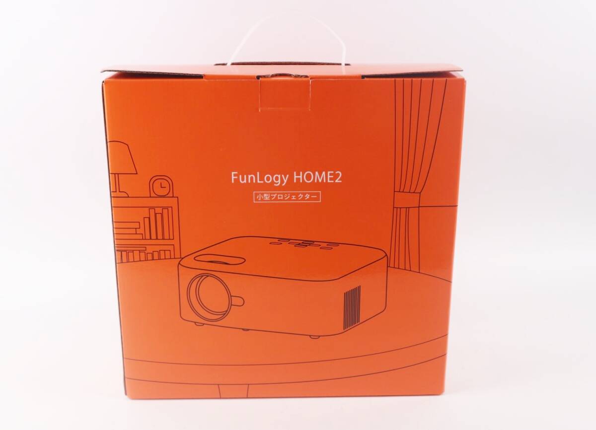 未使用 FunLogy HOME2 FLLC3 小型プロジェクター ファンロジーの画像1