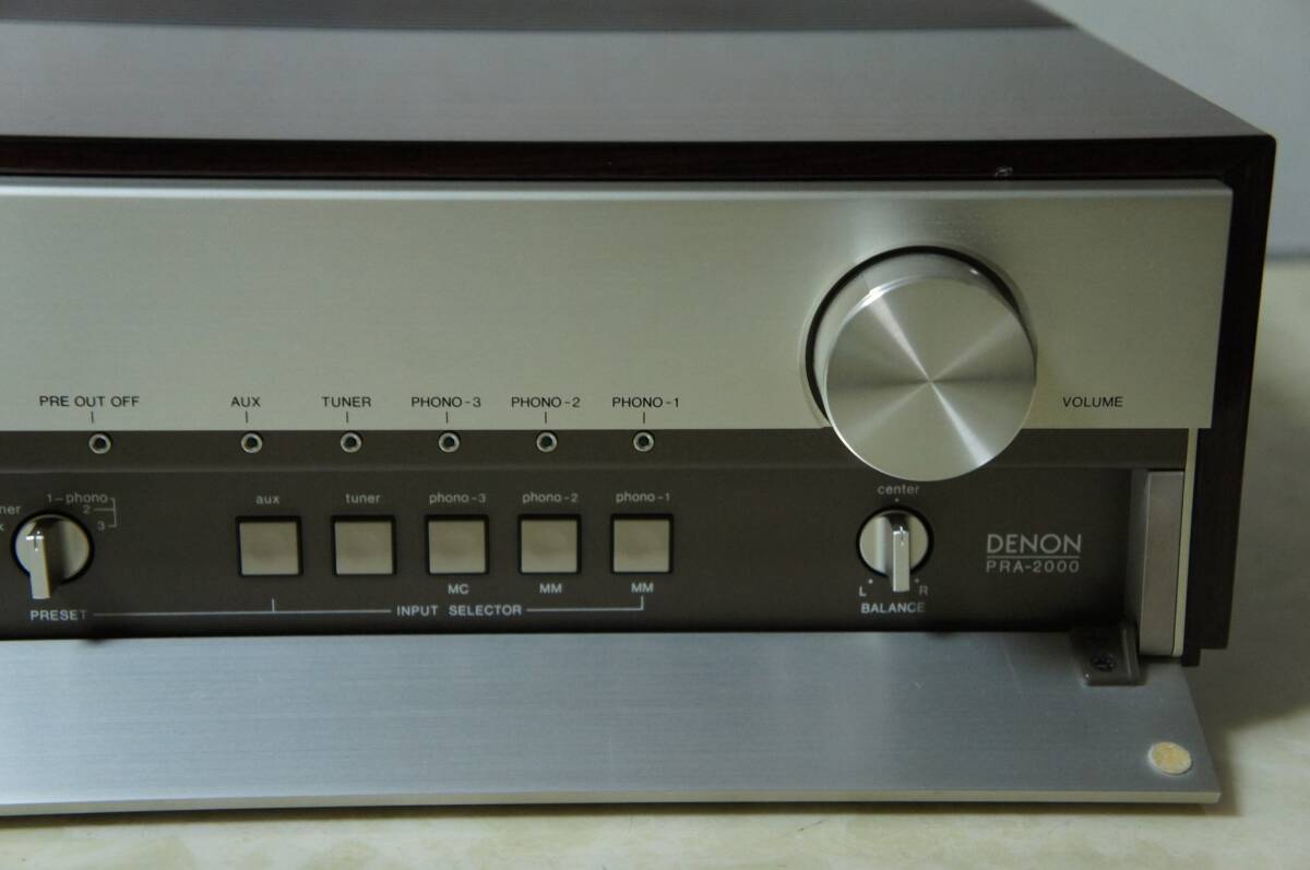 ★DENON PRA2000 完動美品★の画像3