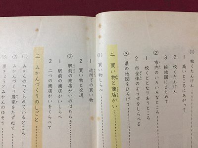 ｓ◆◆ 昭和55年発行 教科書 小学社会 3上 教育出版 書き込み有 昭和レトロ 当時物  / N53の画像4