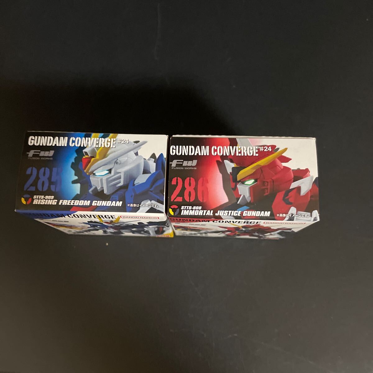 FW GUNDAM CONVERGE #24 ライジングフリーダムガンダム イモータルジャスティスガンダム 機動戦士ガンダムSEED FREEDOM ガンダムコンバージの画像5