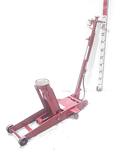 (1円スタート) MASADA マサダ 低床 サービスジャッキ ガレージジャッキ ASJ-20ML 2TON 自動車整備 動作良好 ※店引取歓迎 A2342の画像1