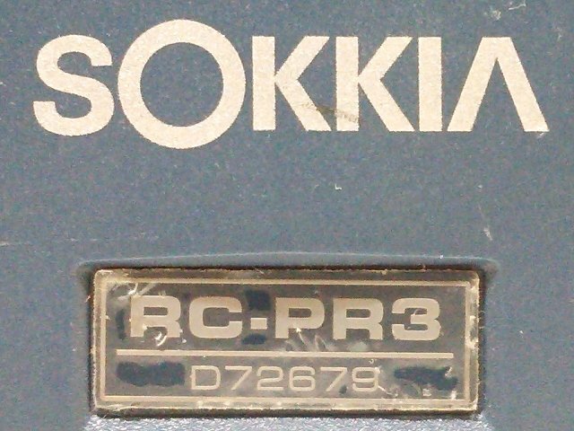(1円スタート！) SOKKIA ソキア リモートキャッチャー RC-PR3 測量機器 動作良好 A2318の画像5