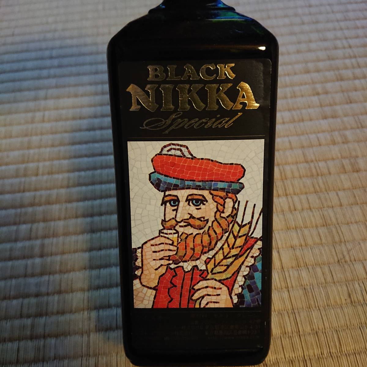 未開封 古酒 BLACK NIKKA Special ③ ニッカ ウイスキー モルト グレーン アサヒの画像2