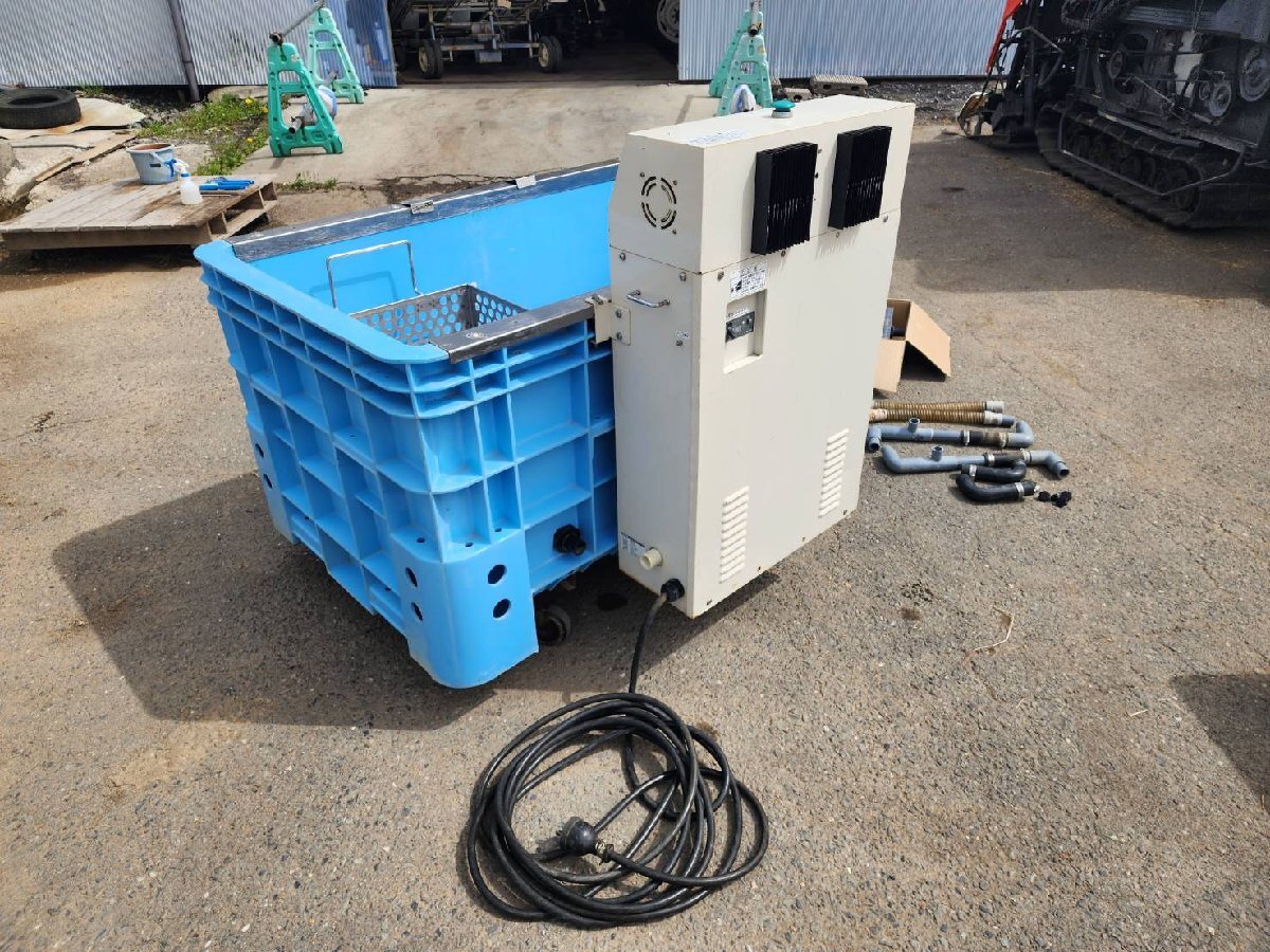 【宮城 AGM】タイガーカワシマ 温湯殺菌装置付 催芽機 YS-500L 三相 200V 農機具 ヤフオク 東北 岩手 宮城_画像2