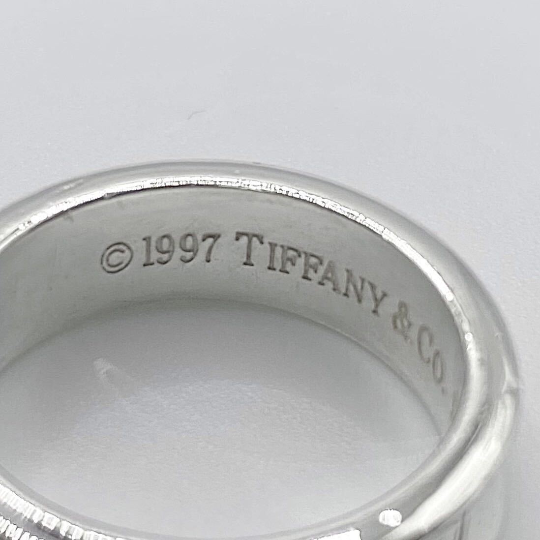 【18号】TIFFANY&CO ナローリング　大きいサイズ_画像5