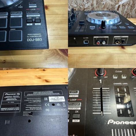 Pioneer パイオニア DJコントローラー DDJ-SB3 serato 2020年製 音楽 DJ機器 本体のみ 中古品_画像7