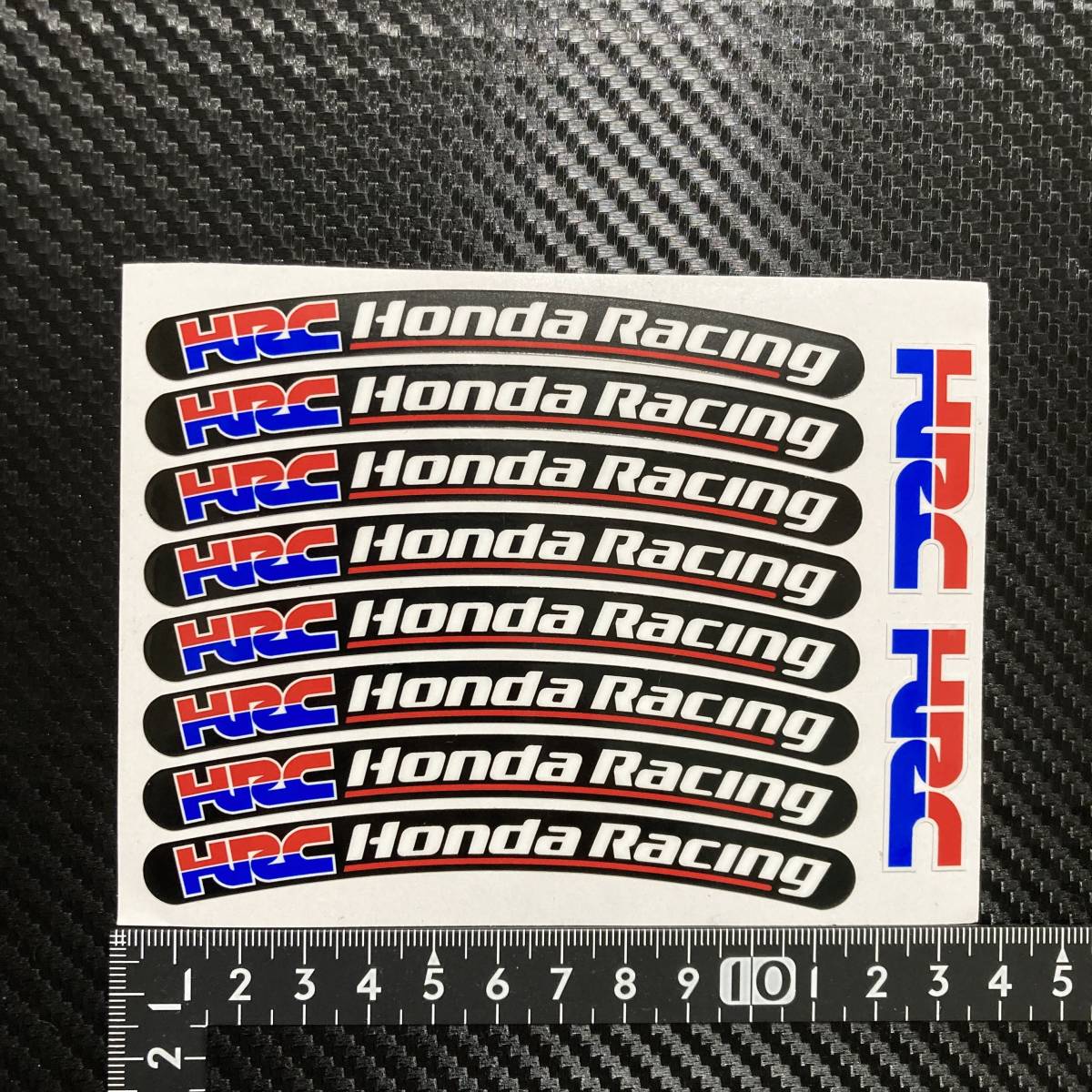 HRC ホイールリムステッカー HONDA Racing S096_画像6