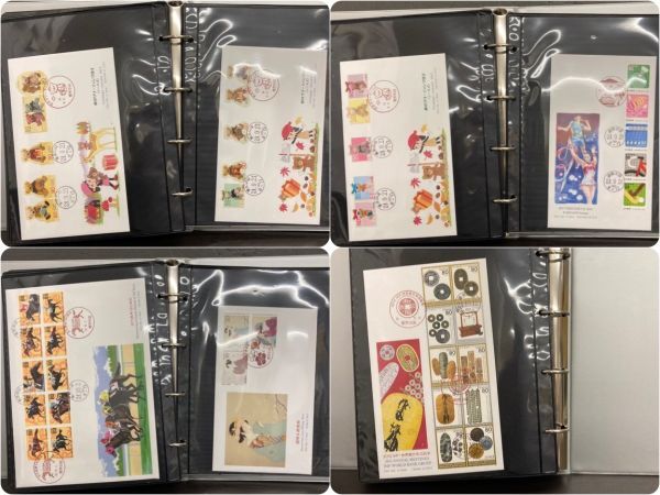 M 初日カバーアルバム 1冊 季節の花シリーズ 浮世絵シリーズ など 記念切手 コメットカバーアルバム 4ｓ-54の画像10