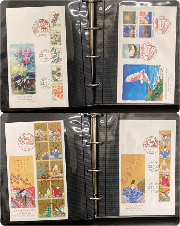 M 初日カバーアルバム 1冊 週刊少年漫画50周年 日本開港150周年記念 など 記念切手 コメットカバーアルバム 4ｓ-73の画像10