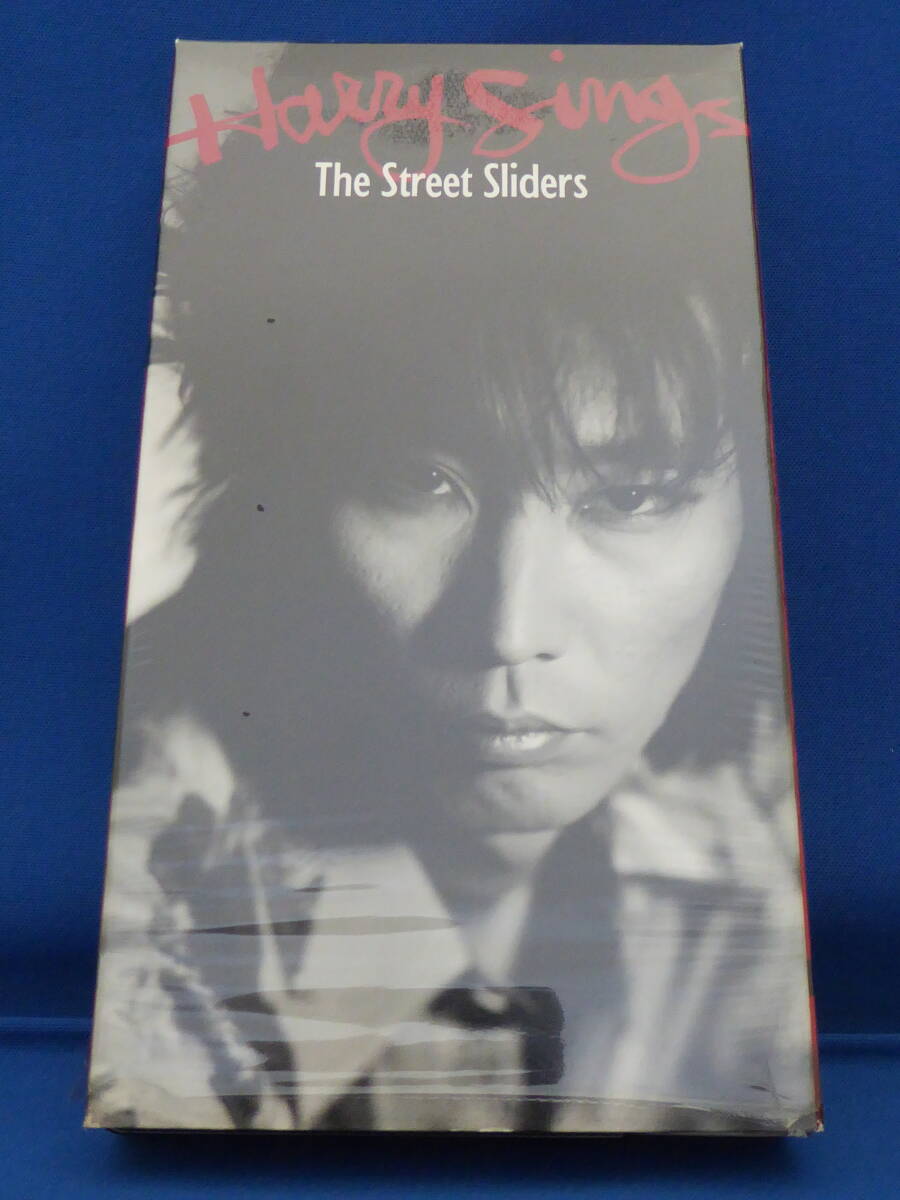 The Street Sliders(ザ ストリート スライダーズ)Harry Sings(ハリー シングス)VHS/ビデオテープ/村越弘明/土屋公平/蘭丸/ロック バンド_画像1