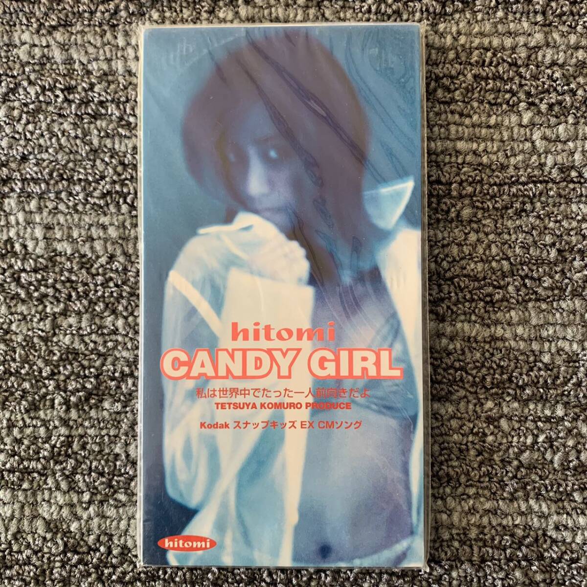 HITOMI//　CANDY GIRL　　 新品未開封シングル8cmCD　produced by 小室哲哉_画像1