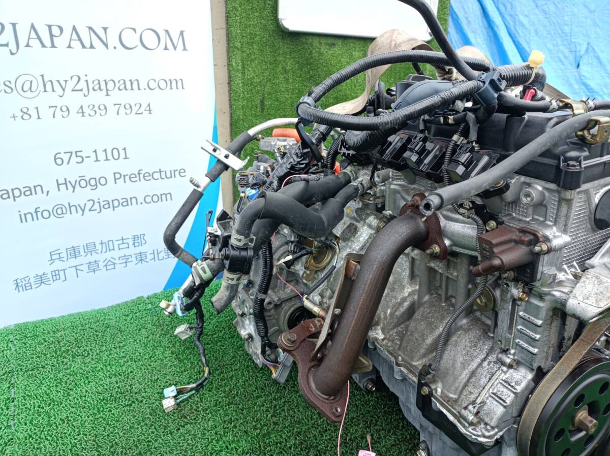  Honda Insight HN-ZE1 H11 year ECA-MF2 engine CVT mission attached used mileage 106104 KM #hyj Okinawa shipping un- possible EN1972