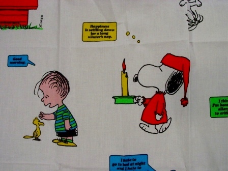 Snoopy свеча рисунок Fit простыня Vintage новый товар!