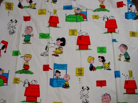  Snoopy свеча рисунок Fit простыня Vintage новый товар!