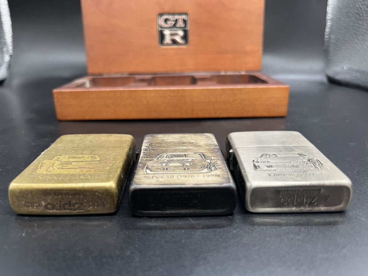 ★希少 レア  ZIPPO  ジッポ  SKYLINE GT-R HISTORY Since 1970 スカイライン ライター GTR ★の画像7