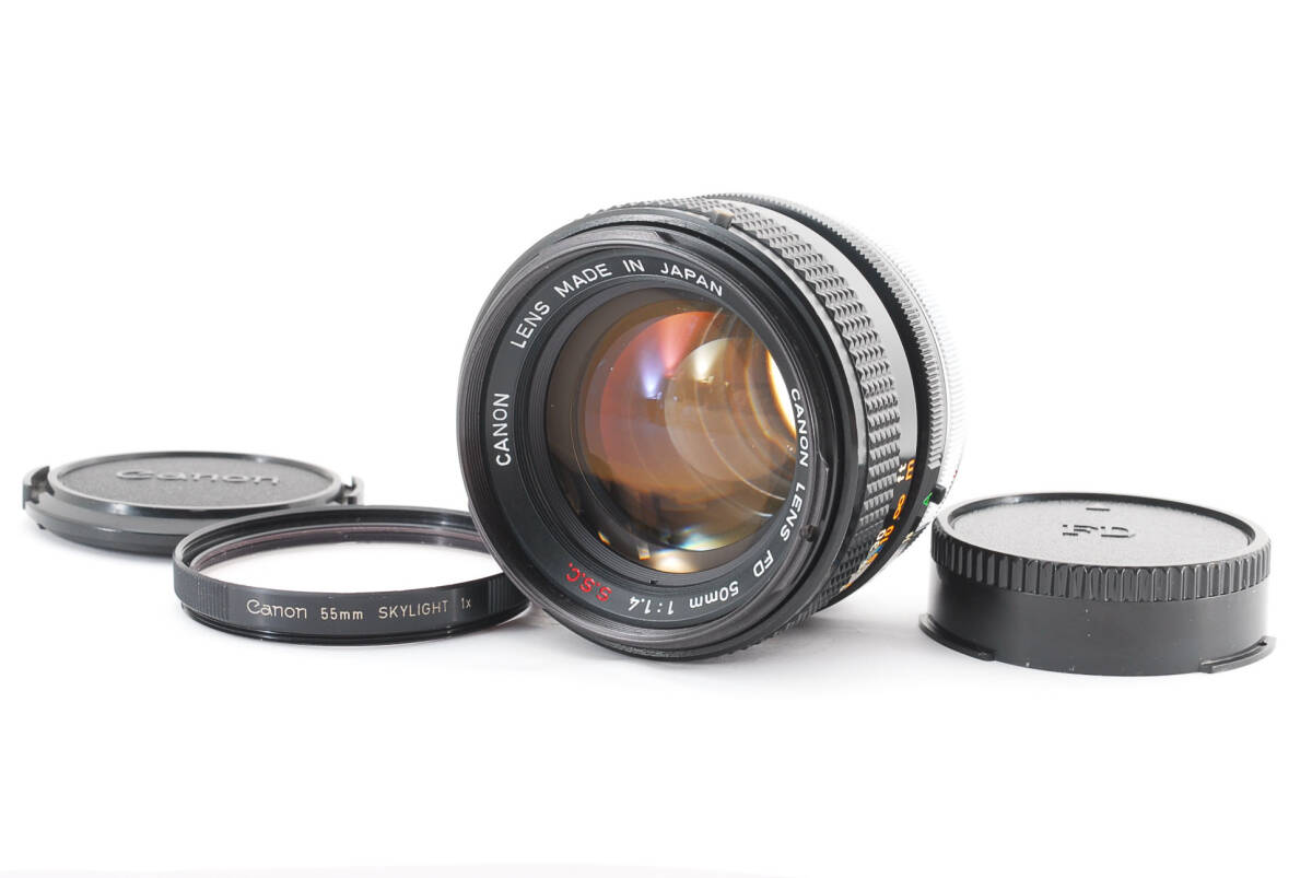 Canon FD 50mm f1.4 MF Standard Lensの画像1