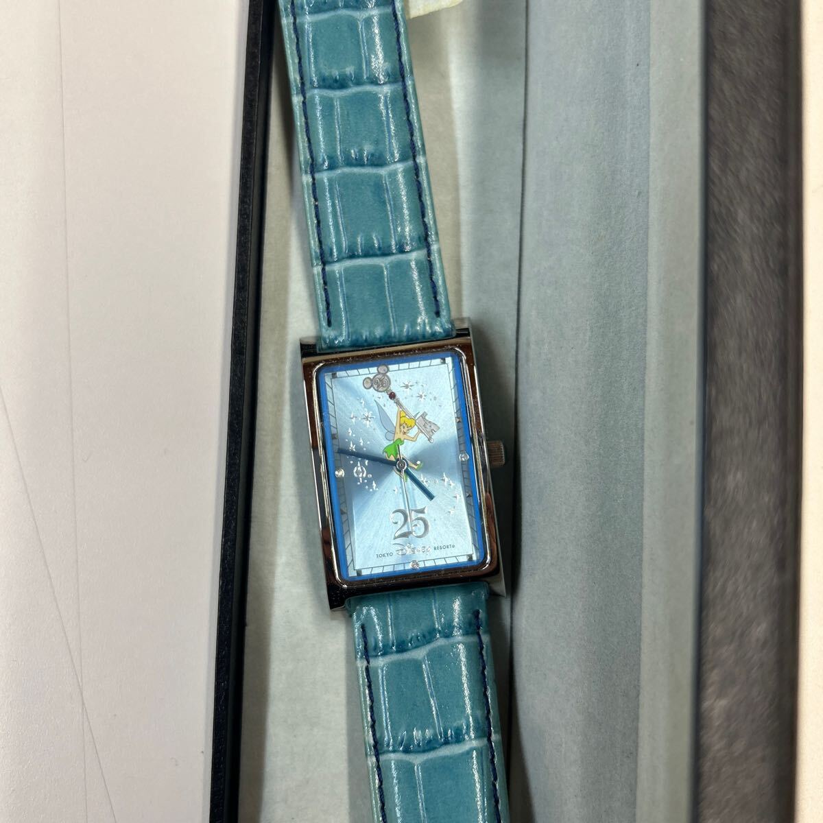【ティンカーベル】東京ディズニーリゾート25周年記念腕時計（非売品）【ジャンク】_画像1