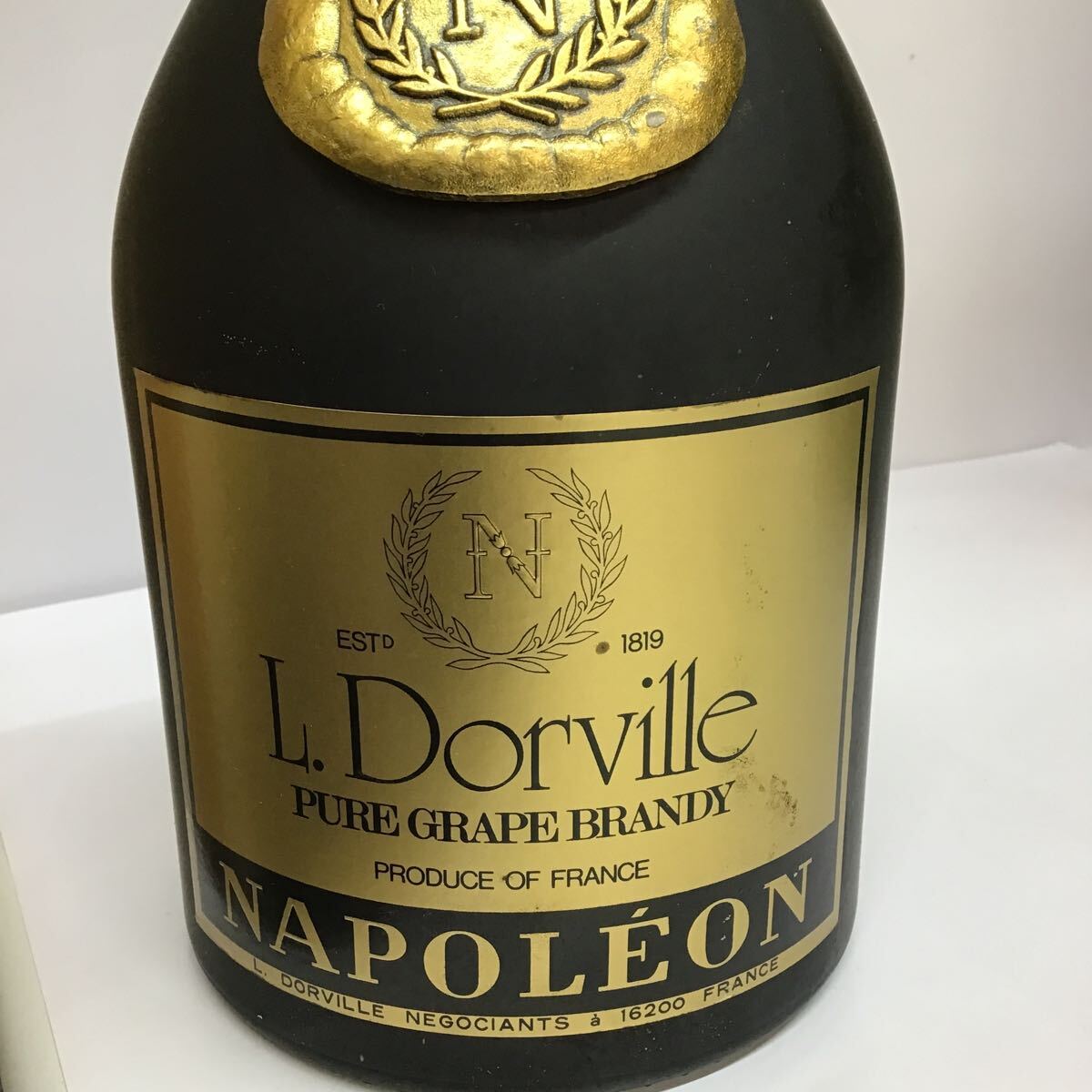 NAPOLEON L.Dorville 1819ブランデー 特級 1500ml ナポレオン ドーヴィル 古酒【未開栓】の画像2