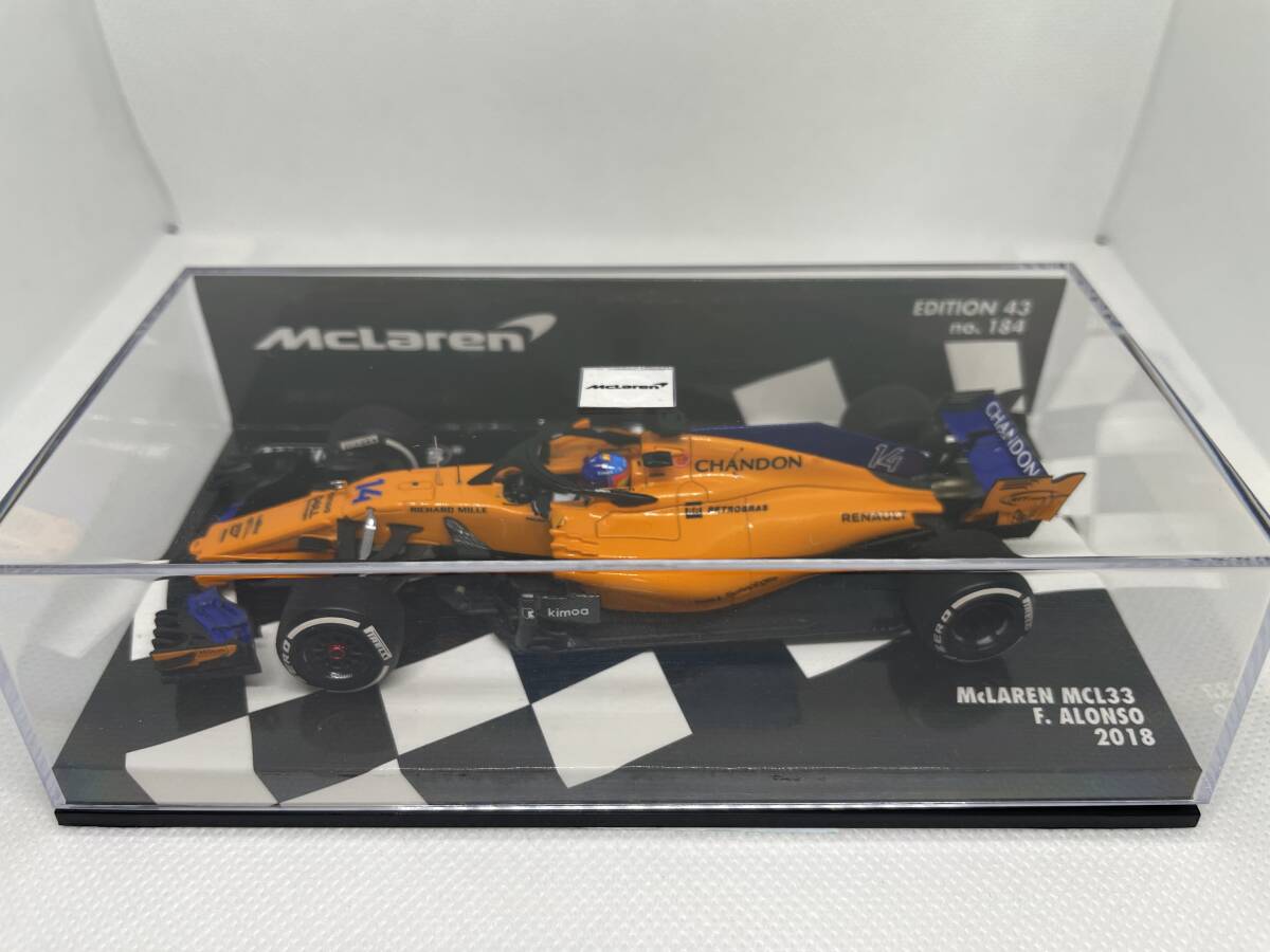 PMA 1/43 2018 McLaren(マクラーレン) MCL33 F.Alonso(F.アロンソ) SHANDONデカール_画像4