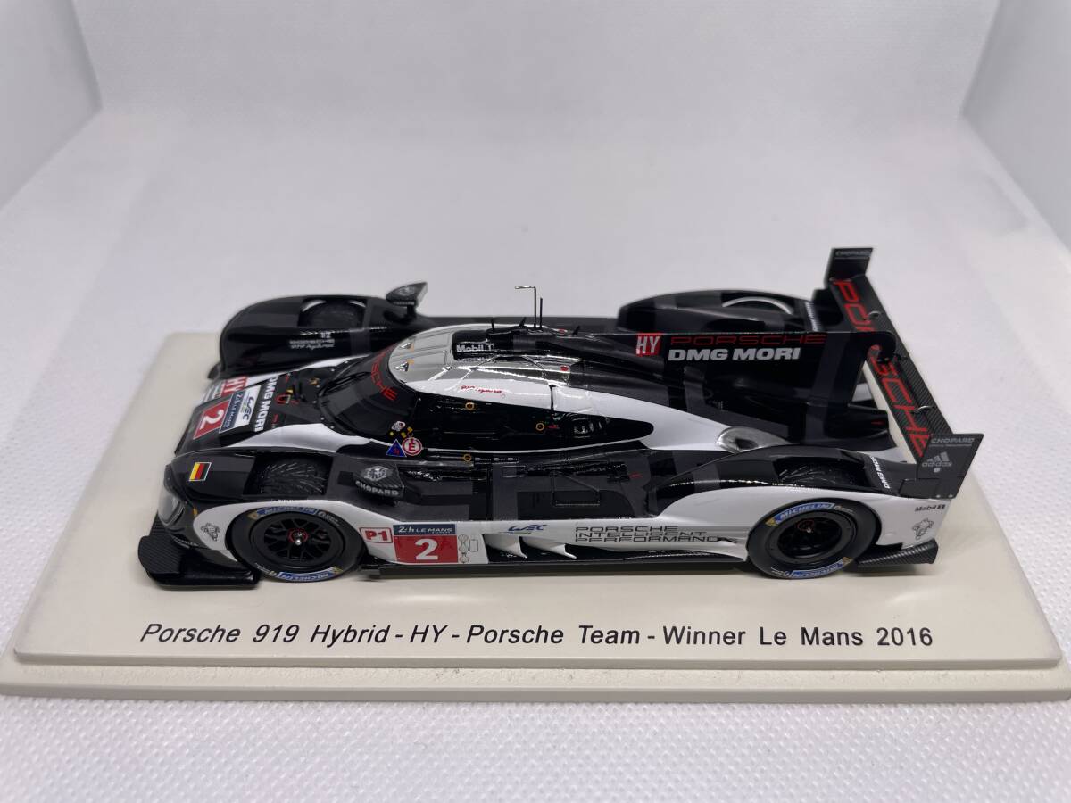 Spark 1/43 2016 ル・マン Porsche Team(ポルシェ) Porsche 919 Hybrid(Winner) R.Dumas - N.Jani - M.Liebの画像1