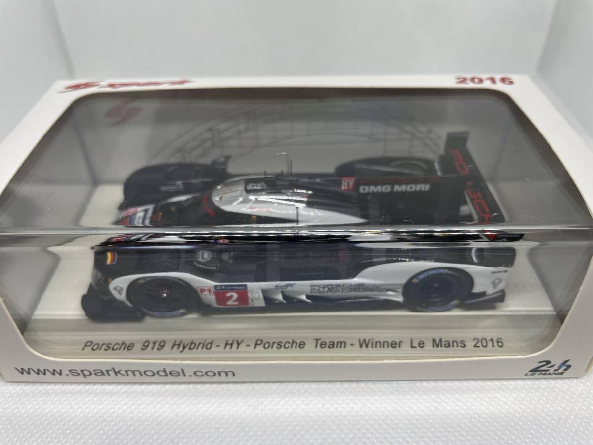 Spark 1/43 2016 ル・マン Porsche Team(ポルシェ) Porsche 919 Hybrid(Winner) R.Dumas - N.Jani - M.Liebの画像5