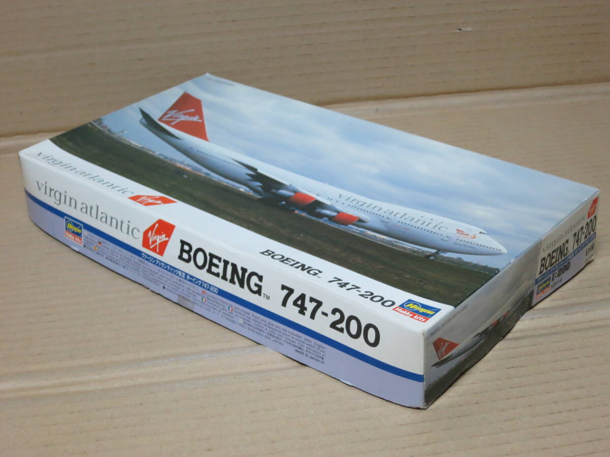 ヴァージンアトランティック航空 virgin atlantic ボーイング BOEING 747-200 １／200 長谷川製作所 ハセガワ Hasegawa 模型 プラモデルの画像5