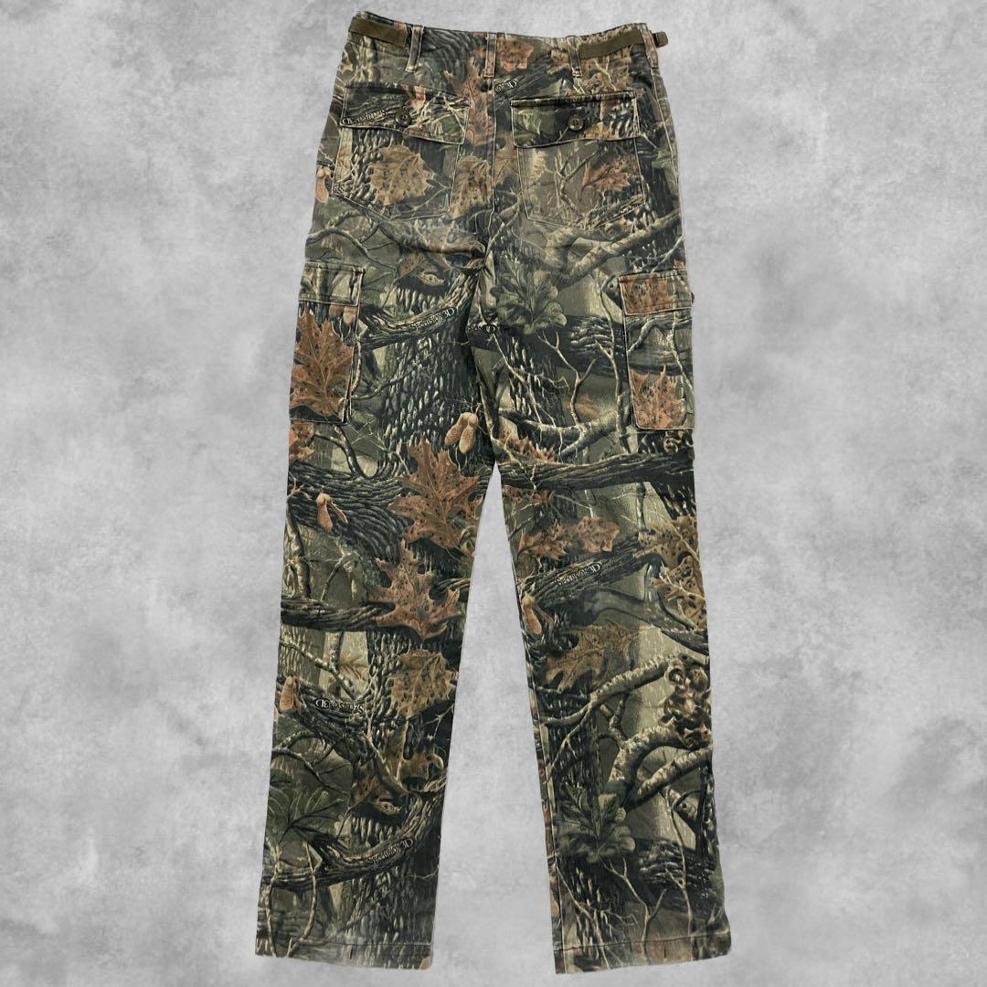 【美品】Cabela's カーゴパンツ レディースM相当 リアルツリー柄 BDU