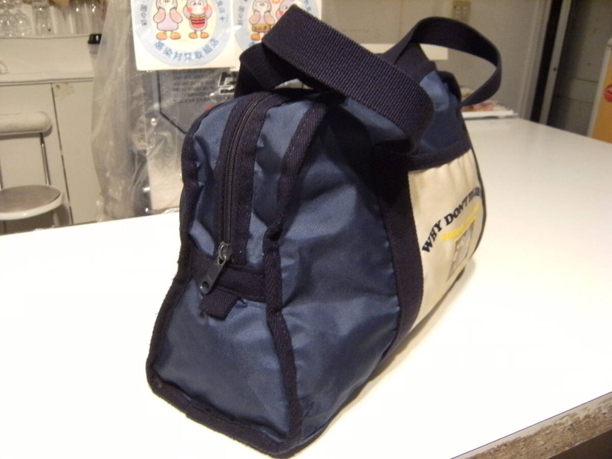  Showa Retro *80 годы * подлинная вещь me Toro goldwyn me year TOM & JERRY Tom . Jerry сумка "Boston bag" * кошка мышь America аниме 