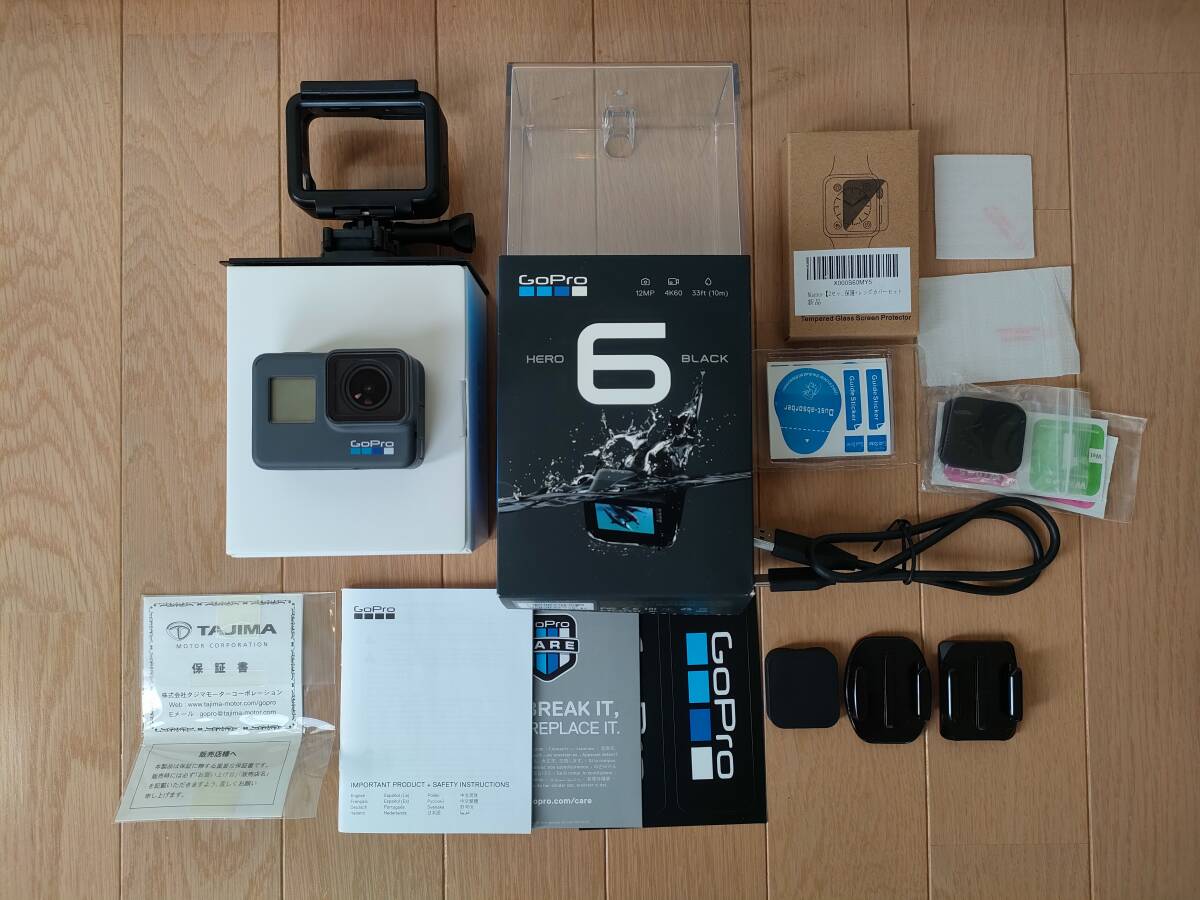 【美品】 GoPro HERO6 BLACK CHDHX-601-FW ゴープロ ヒーロー6の画像1