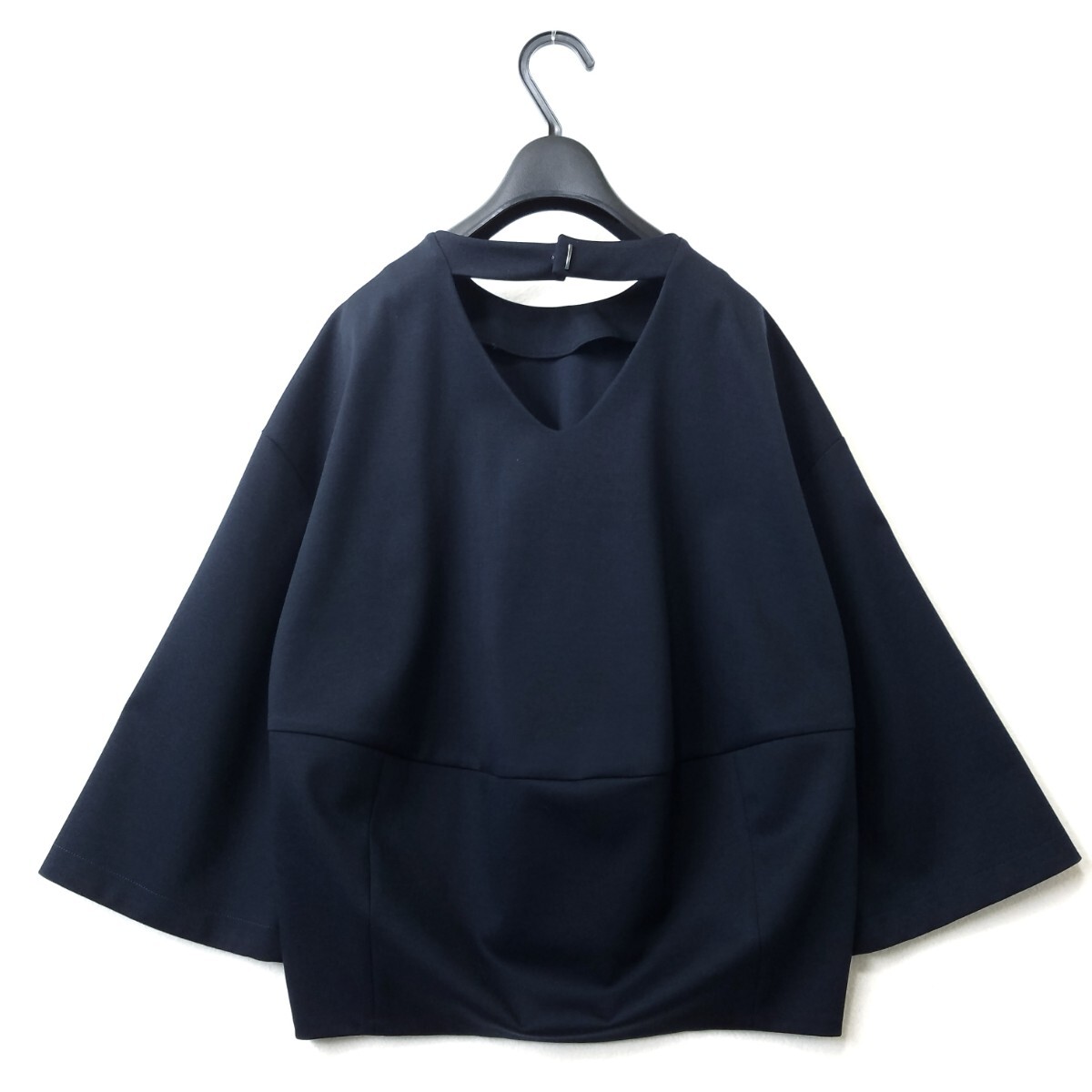 17 year SS[ beautiful goods ] Adore /...! compact karuze pull over cut and sewn /38/ navy blue [ cleaning settled ] regular price 23100 jpy /ADORE/ blouse / shirt 