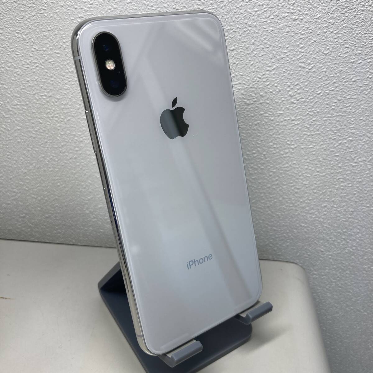 【国内版SIMフリー】iPhoneX 64GB シルバー　銀　SIMフリー MQAY2J/A 各キャリアMVNO◎即決あり！バッテリー100％!美品！残債なし◯判定品_画像3