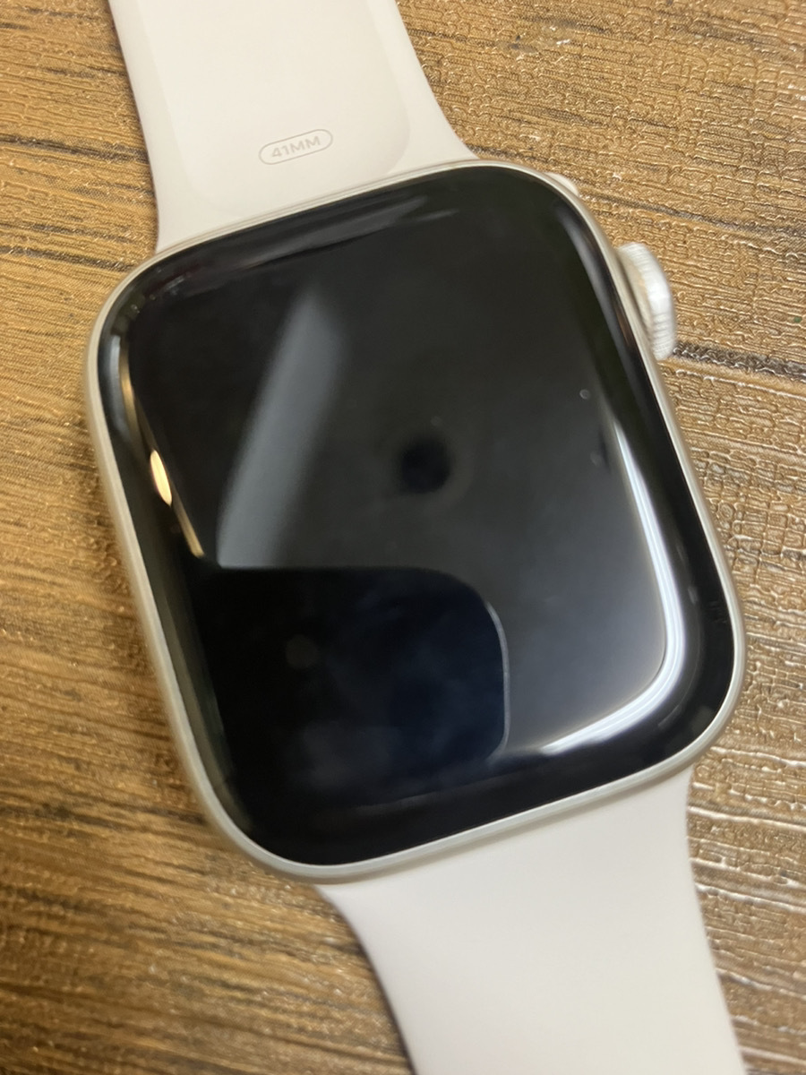 【中古美品】Apple Watch Series 9 GPS + Cellular アルミニウムケース スポーツ ループ41mm 即決あり！バッテリー100％ の画像3