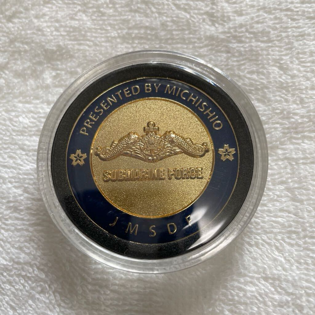 レア　海上自衛隊　コイン　メダル チャレンジコイン 潜水艦　未開封　新品　正規品_画像2