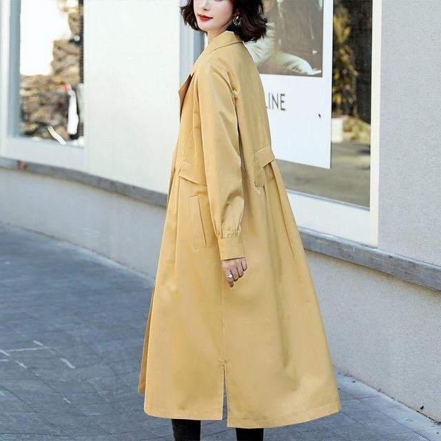 トレンチコート レディース マウンテンパーカー 春服 カジュアル ゆったり 秋コーデ 秋服 アウター A04 XL_画像1