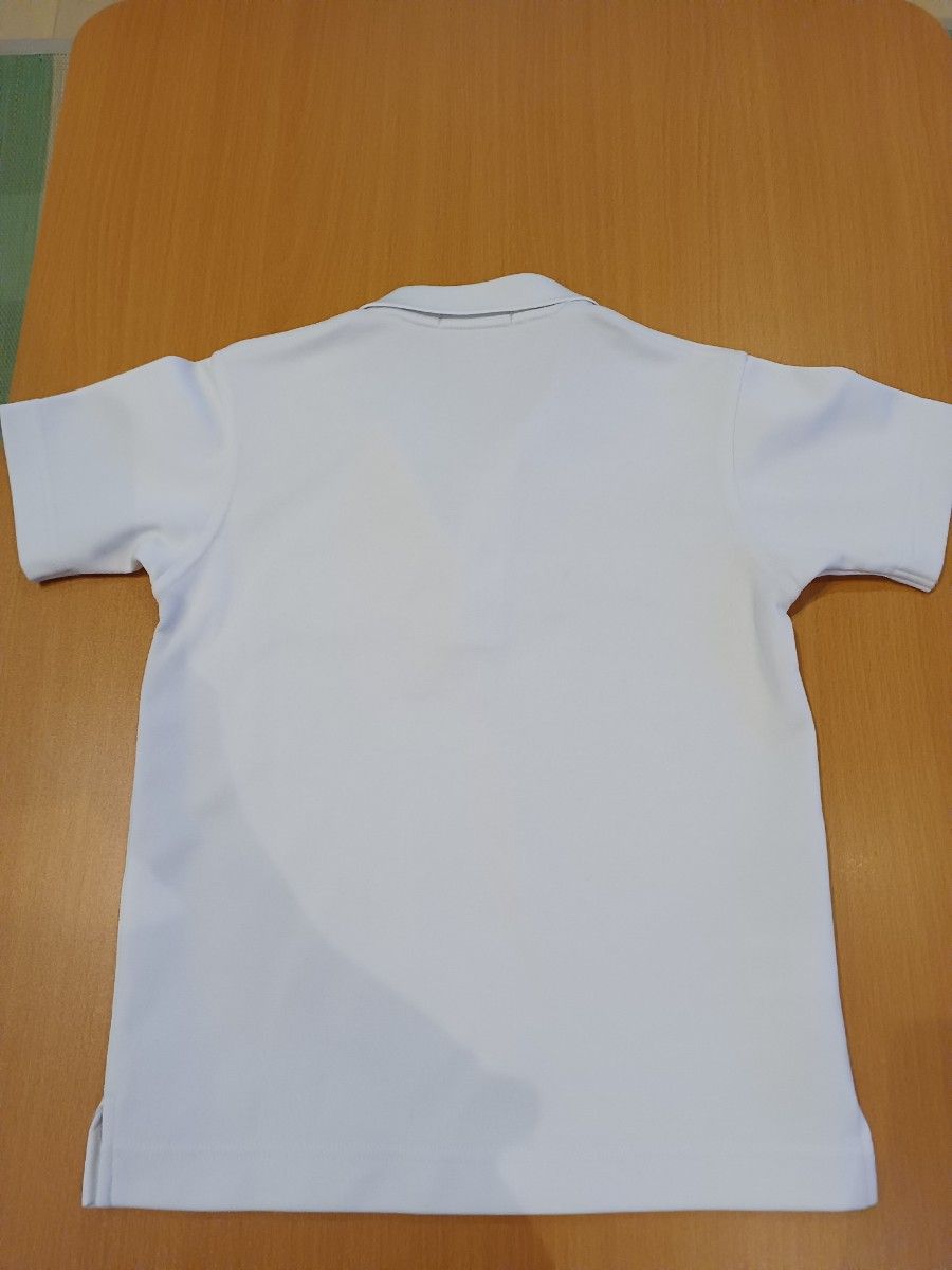 ポロシャツ 　子供服 　キッズ　 男の子　白　size120 半袖　入学式　卒業式　発表会
