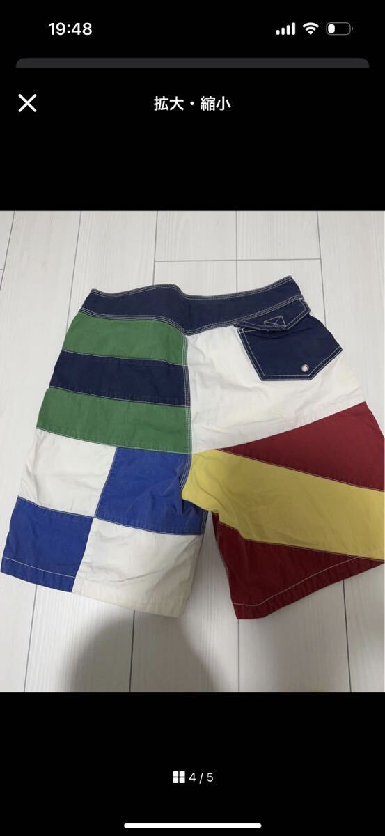 polo Ralph Lauren クレイジー　ハーフ　パンツ　S シュプリーム　ストーンアイランド_画像4