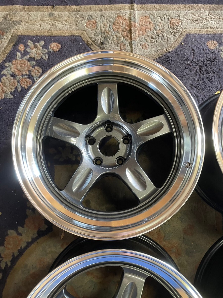 RAYS VOLKRACING 21C 18 9.5j +0 114.3-5H 新古品 鍛造 te37sl ce28sl ze40 の画像4