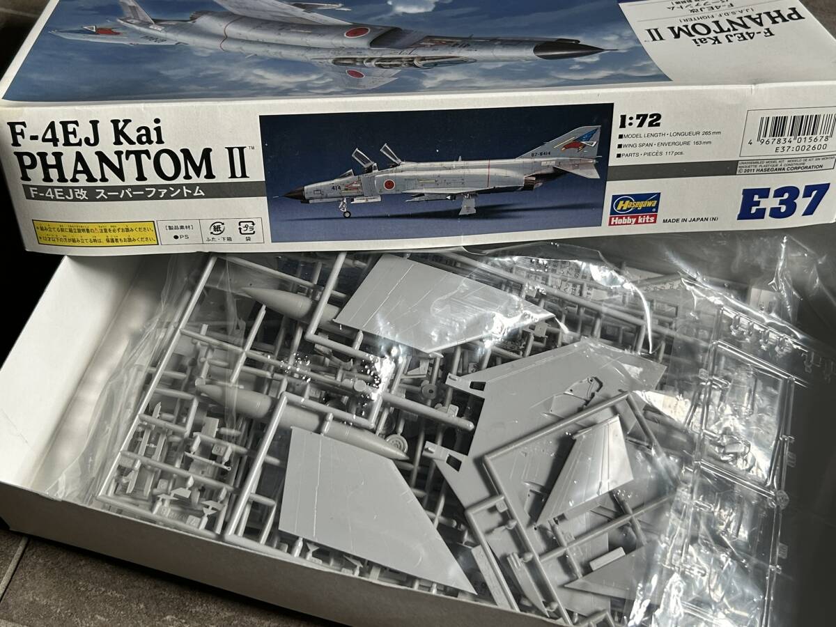 ハセガワ 1/72 F4EJ 改 スーパーファントムⅡ 航空自衛隊戦闘機 内袋未開封 〒510円 定形外郵便(追跡補償なし)他の画像7